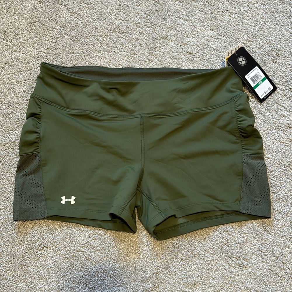 Under Armour green shorts